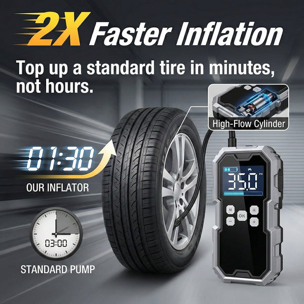 StartZapo V2 7000A Jump Starter and Tire Inflator