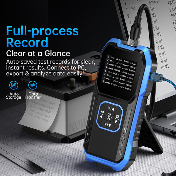 AvieHast Professional 4-Wire Internal Resistance & Voltage Tester