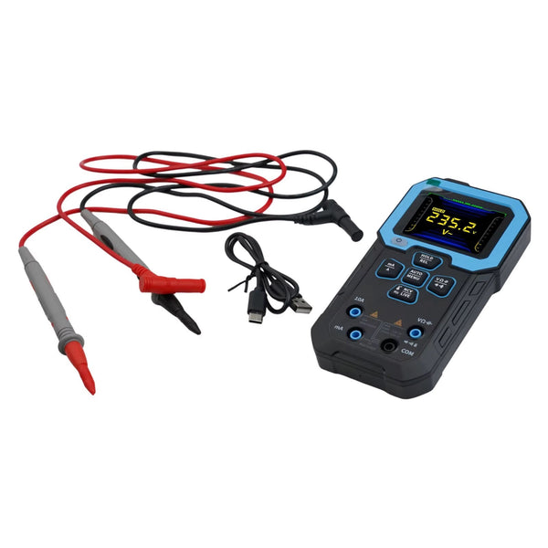 CastFirt Smart Multimeter with Live Data Graphing and Auto-Ranging