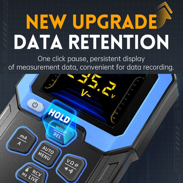 CastFirt Smart Multimeter with Live Data Graphing and Auto-Ranging