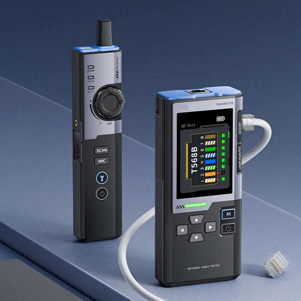 CronzTalin Gigabit Network Cable Diagnostic Tool with PoE Detection