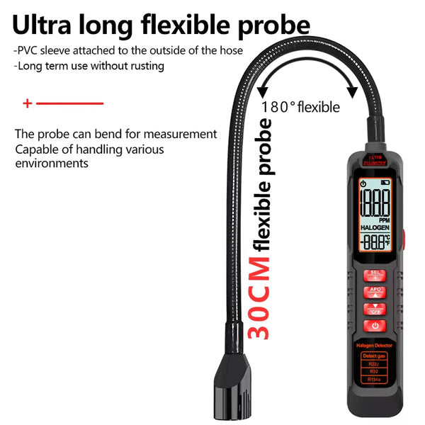 DetoSafer Refrigerant Leak Detector High Precision 14g/yr