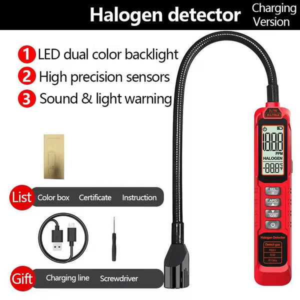DetoSafer Refrigerant Leak Detector High Precision 14g/yr