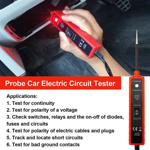 EdorVious 3.5V-36V Automotive Power Probe Circuit Tester