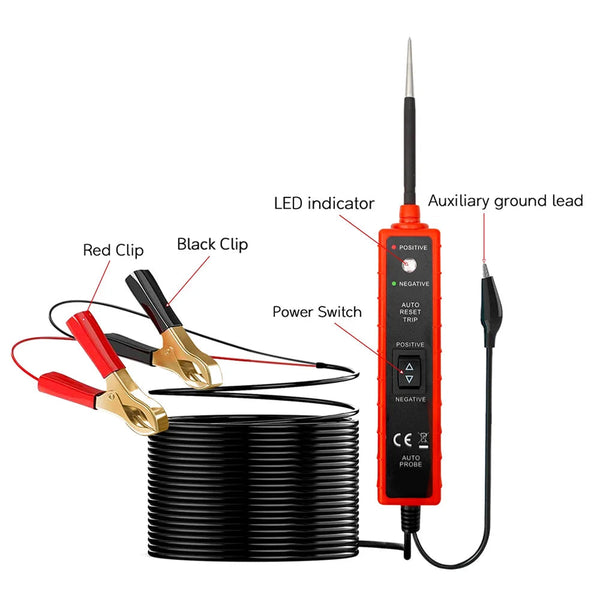 EdorVious 3.5V-36V Automotive Power Probe Circuit Tester