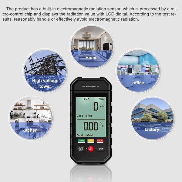 EmixKiv EMF Meter 5G/WiFi Radiation Detector