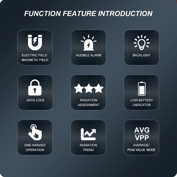 EmixKiv EMF Meter 5G/WiFi Radiation Detector