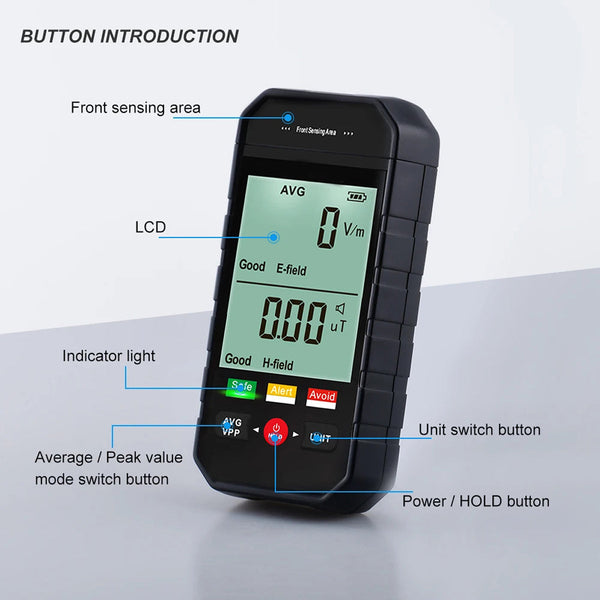 EmixKiv EMF Meter 5G/WiFi Radiation Detector