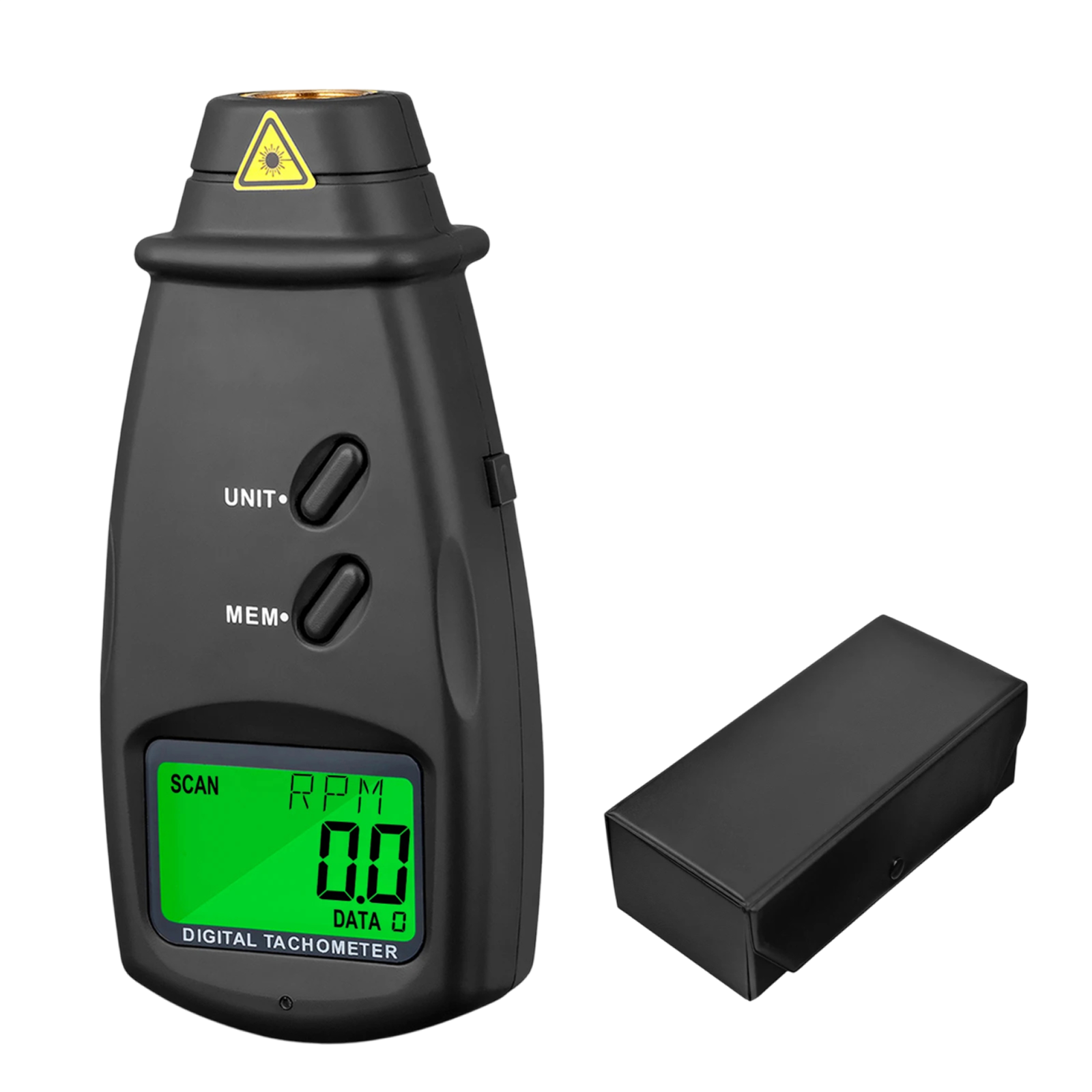 ErinFita 2-in-1 Contact & Non-Contact Laser Tachometer
