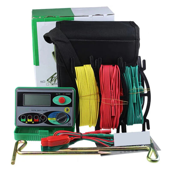 EthixLovi Earth Ground Resistance Tester - 2000 Ohm Range