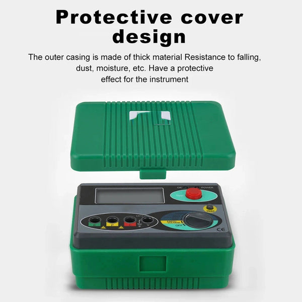 EthixLovi Earth Ground Resistance Tester - 2000 Ohm Range