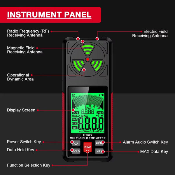 FindMaxal EMF Radiation and Wall Detector