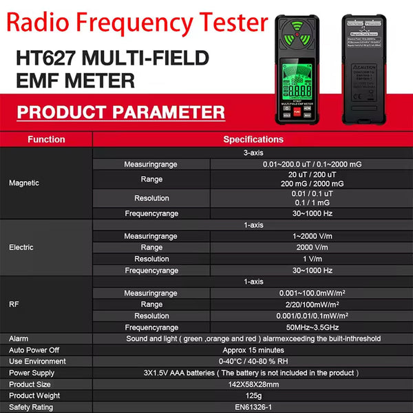 FindMaxal EMF Radiation and Wall Detector
