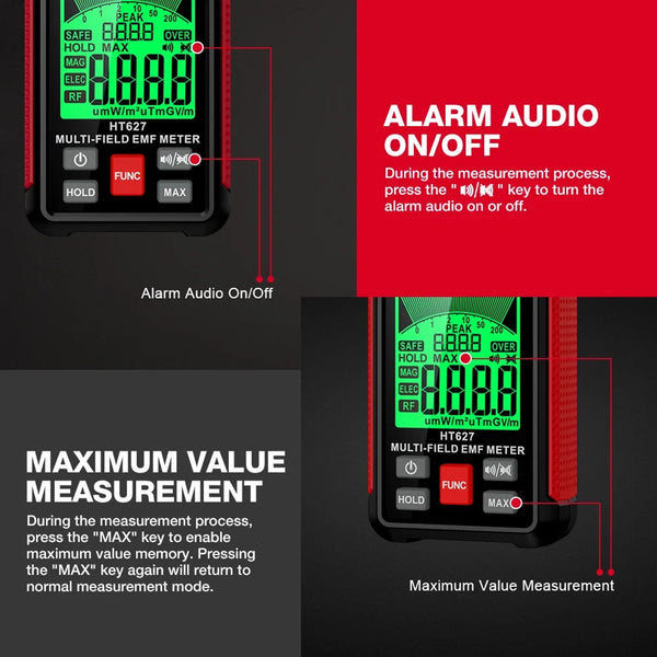 FindMaxal EMF Radiation and Wall Detector