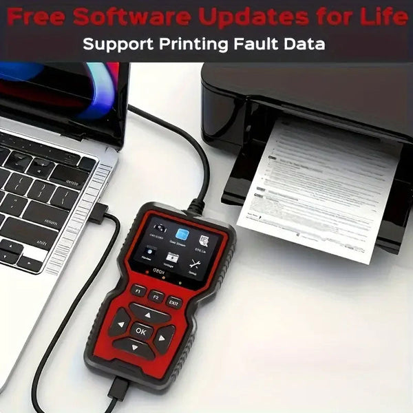 FixPolax Professional OBD2 Scanner with 35,901 Diagnostic Codes