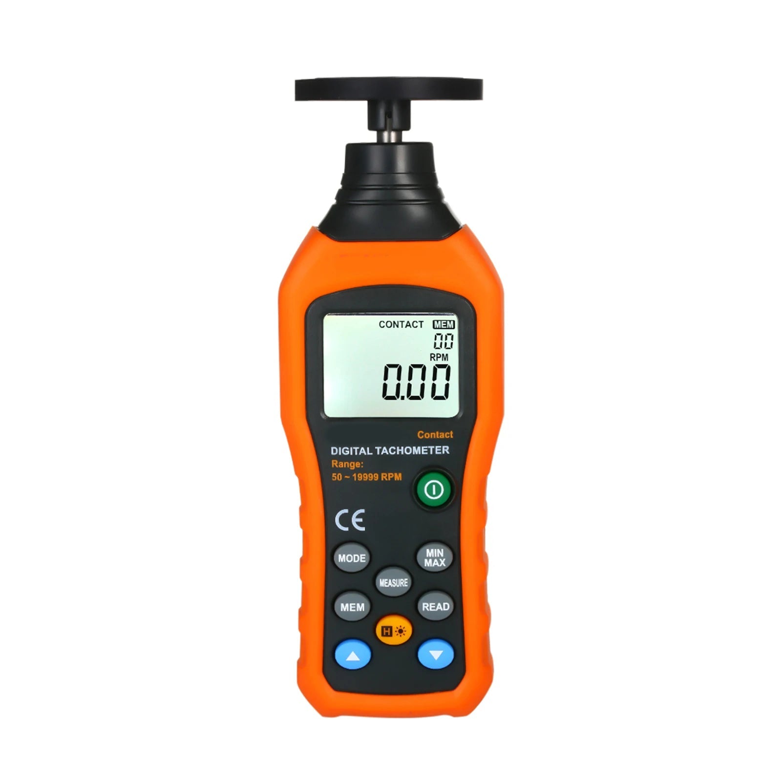 InfiWeas Professional Contact Tachometer for Industrial RPM & Surface Speed