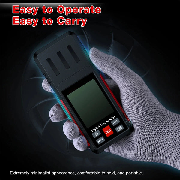 LoftDoci Non-Contact Digital Laser Tachometer