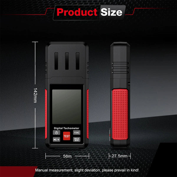 LoftDoci Non-Contact Digital Laser Tachometer