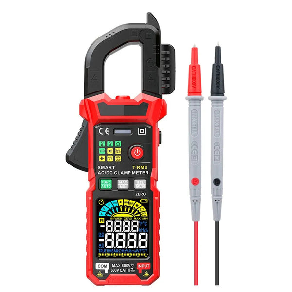 MereiCeci True RMS Digital Clamp Meter for Industrial HVAC