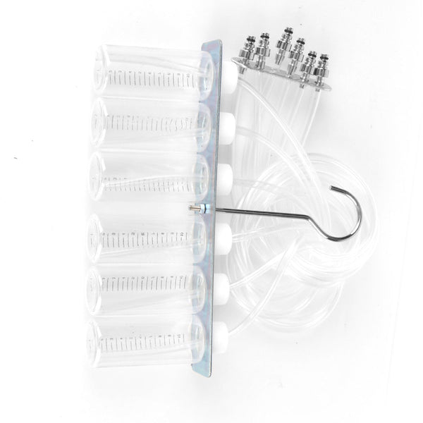 OlexAzin 6-Port Simultaneous Fuel Injector Flow Meter Kit