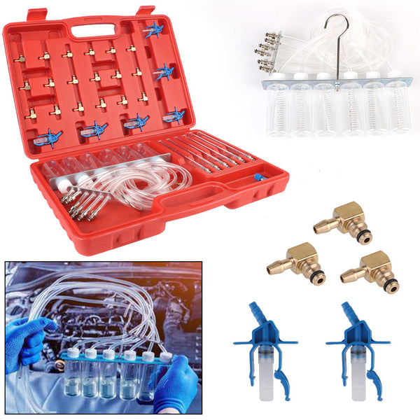 OlexAzin 6-Port Simultaneous Fuel Injector Flow Meter Kit