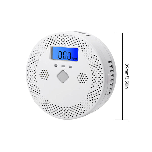 PralliRes Smart Carbon Monoxide Detector with Tuya App WiFi Notifications