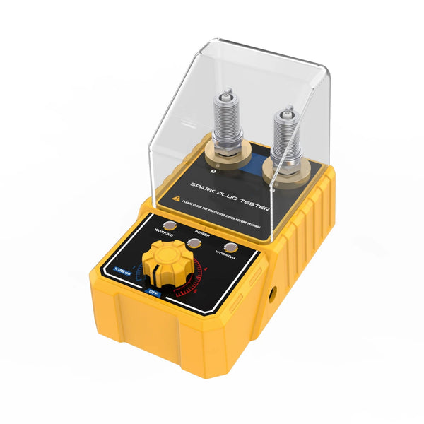 PrixQimax Dual-Hole Spark Plug Tester 0-6000 RPM