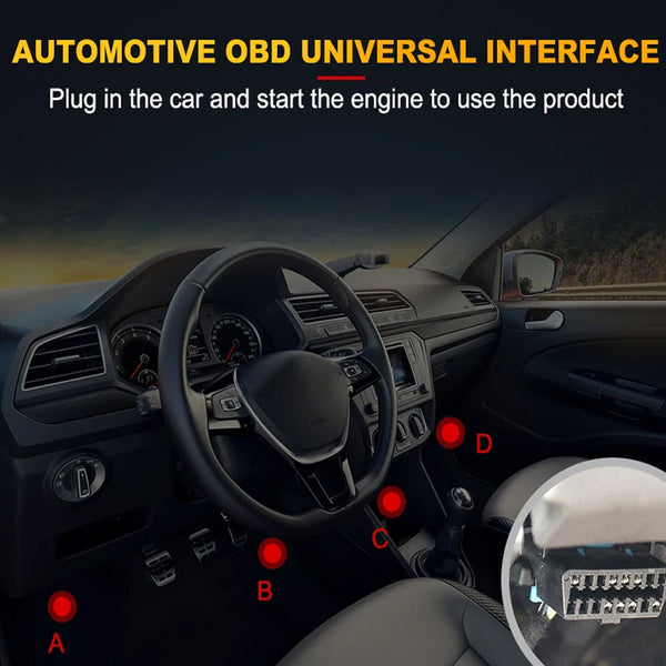 ScanBexi Professional OBD2 Scanner & Engine Fault Code Reader