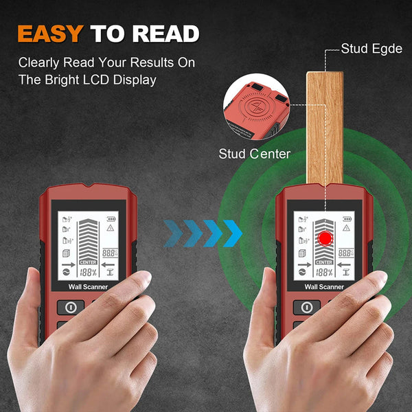 StudSynci 3-in-1 Wall Scanner and Stud Finder