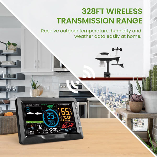 TaciAtmos WiFi Professional Weather Monitoring System