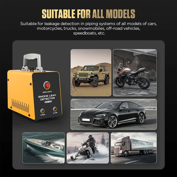 TekDanix Portable Smoke Machine for Car Leak Detection