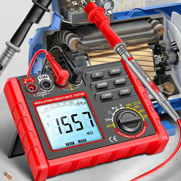 TeriLimax Professional 1000V Insulation Resistance Tester & Multimeter