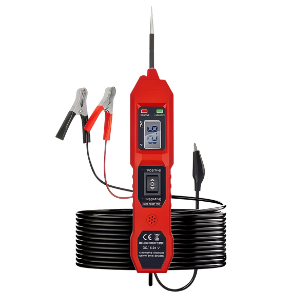 TyvixAxi 6V-24V Digital Automotive Continuity Tester with LED Floodlight