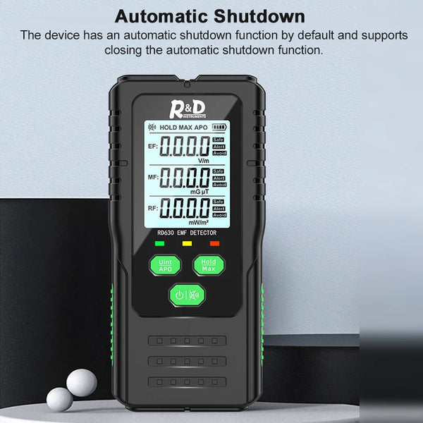 VisZelie Professional EMF RF EF Radiation Detector Meter