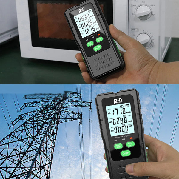 VisZelie Professional EMF RF EF Radiation Detector Meter