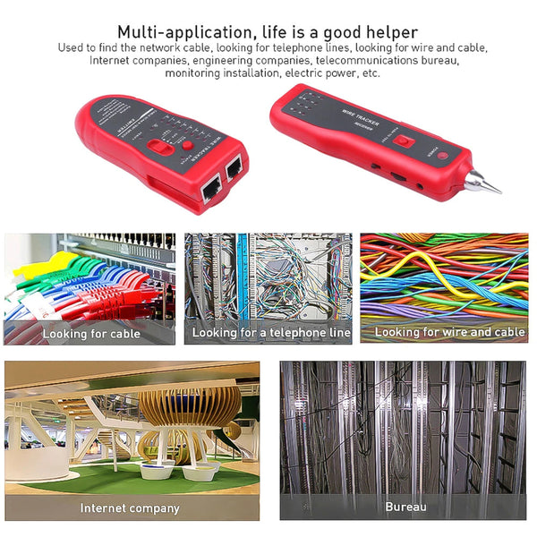 WistArvi 3km Long Range Cable Fault Locator & Network Tester